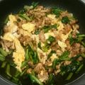 precious☆'s cooksnap of when they made スタミナ満点★豚肉とピーマンの玉子炒め.