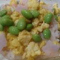 フクソノ's cooksnap of when they made 節約でもひなまつり♪ひし餅風押し寿司.