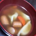 ぐうたら主婦みん's cooksnap of when they made 簡単！水餃子の煮込みスープ.