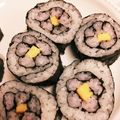 みつきどん's cooksnap of when they made ひなまつりに☆お花の飾り寿司♪.