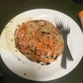 hosamina's cooksnap of when they made 具は玉ねぎだけですが何か？？お好み焼風④.
