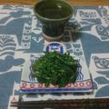 ダイナマイト漆黒's cooksnap of when they made 簡単◎香り春菊の白味噌和え.