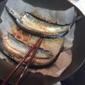 フランクフルトJr's cooksnap of when they made フライパンで秋刀魚の酒蒸し焼き.