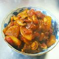 uni☆cm's cooksnap of when they made 牛肉と大根のトマト煮込み.
