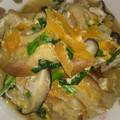 ryuラブ's cooksnap of when they made 車麩とニラの卵とじ.