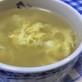 えりんこ0822's cooksnap of when they made 忙しい朝はコレ★超簡単ふわふわ卵スープ.