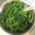 キラキラ0604's cooksnap of when they made ほうれん草の胡麻和え.