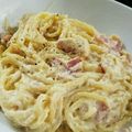 マサマサまぁ's cooksnap of when they made カルボナーラ風リコッタチーズパスタ.