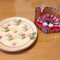 ゆき☆ひろ's cooksnap of when they made ひな祭りのお弁当に✿なんちゃってひし餅♫.