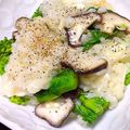 nosso's cooksnap of when they made 意外と簡単！菜の花ときのこのリゾット.
