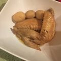 kaedenatsu's cooksnap of when they made 肉がホロリ！里芋と鶏手羽先の煮物.