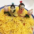 いちご帽子's cooksnap of when they made ひな祭りのちらし寿司ケーキ.