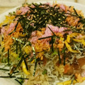ダッフィーニーうに's cooksnap of when they made しらすと鮭のちらし寿司.