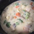 Chika_0222's cooksnap of when they made ホワイトルゥから作る☆クリームシチュー.