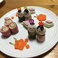 させめ＊'s cooksnap of when they made ひな祭りのお弁当に✿なんちゃってひし餅♫.