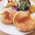 Tbbt's cooksnap of when they made もちふわ 簡単美味しいパンケーキ.