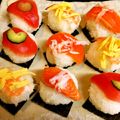 じんとっと's cooksnap of when they made 手まり寿司♡お祝いメニュー.