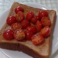 さーパパ's cooksnap of when they made ミニトマトのバジルソテー.