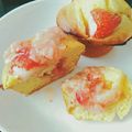 気ままに作る人's cooksnap of when they made いちごマフィン.