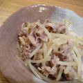 かよひこ's cooksnap of when they made レンチン☆豚もやし.