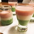 ＋＊ぴかりん＊＋'s cooksnap of when they made ♡ひな祭り3色ババロア♡.