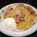 クックSHRLJK☆'s cooksnap of when they made カルボナーラみたいなペペロンチーノ.