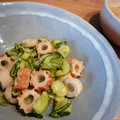 かよひこ's cooksnap of when they made ちくわときゅうりのワサビマヨあえ.