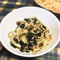 ソウくんママ's cooksnap of when they made お弁当に☆キノコとワカメのおかか炒め.