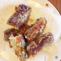くまのーり's cooksnap of when they made 竹輪、蒲鉾の磯辺揚げ☆カレー風味.