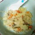 akipan12's cooksnap of when they made 離乳食◇中期◇高野豆腐と野菜煮.