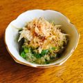 ｔａｇｕｃｈｉ's cooksnap of when they made あと一品に！長芋ほうれん草おかかポン酢.