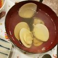 eiyoushi's cooksnap of when they made はまぐりのお吸い物.