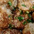 よっちゃんもち★'s cooksnap of when they made 高野豆腐入り☆和風煮込みポークハンバーグ.