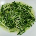 kahoppesan's cooksnap of when they made たっぷり食べられるよ♡水菜のにんにく炒め.