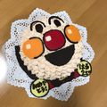 ｶｦﾙです's cooksnap of when they made ケアベア、アンパンマン何でもキャラケーキ.