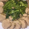 Yooboo's cooksnap of when they made 中華の定番☆空芯菜炒め。.