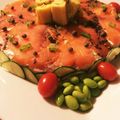 ame-ikuru's cooksnap of when they made サーモン寿司ケーキ.