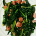 Nanatsu☆'s cooksnap of when they made 簡単！ウィンナーとほうれん草の卵炒め.