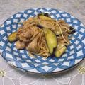 ＠迷子＠'s cooksnap of when they made お弁当にも♬茄子と豚肉の焼き肉のたれ炒め.