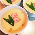 skringokko's cooksnap of when they made レンジで簡単茶碗蒸し☆ひなまつりにも.