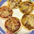 ★さやん★'s cooksnap of when they made 餃子の皮ピザ.