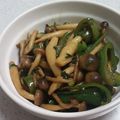 Y0130's cooksnap of when they made しめじとピーマンのバタポン炒め.