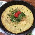 キラキラ0604's cooksnap of when they made 居酒屋メニュー？！ふわとろ山芋鉄板焼き♪.