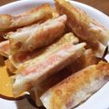 ★☆爽羽ﾏﾏ☆★'s cooksnap of when they made 餃子の皮で焼き人参.