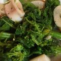 そーし's cooksnap of when they made イカと菜の花のガーリック炒め.