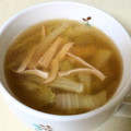 クックY6P7G7☆'s cooksnap of when they made 白菜とハムの中華スープ.