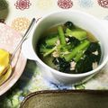 たぁープ〜's cooksnap of when they made 小松菜とシーチキンの炊いたん♪.