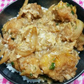 kyonko-f's cooksnap of when they made からあげで簡単！ふわとろ卵の唐揚げ丼.