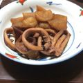 ramblingJ's cooksnap of when they made イカと大根の煮物.