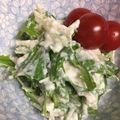 うめぼしこんぶ's cooksnap of when they made シャキシャキ水菜の白和え.